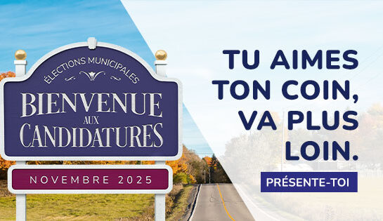 📢 ÉLECTIONS MUNICIPALES 2025 – SÉANCES D’INFORMATION 🗳️