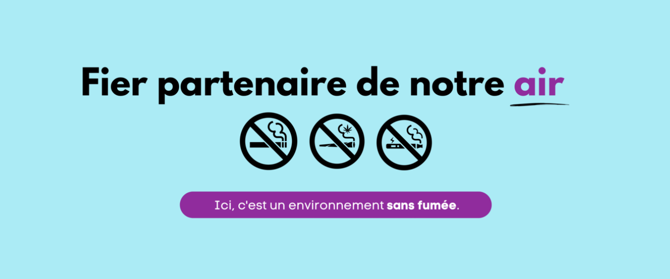 ENSEMBLE, RESPECTONS NOTRE AIR SANS FUMÉE !