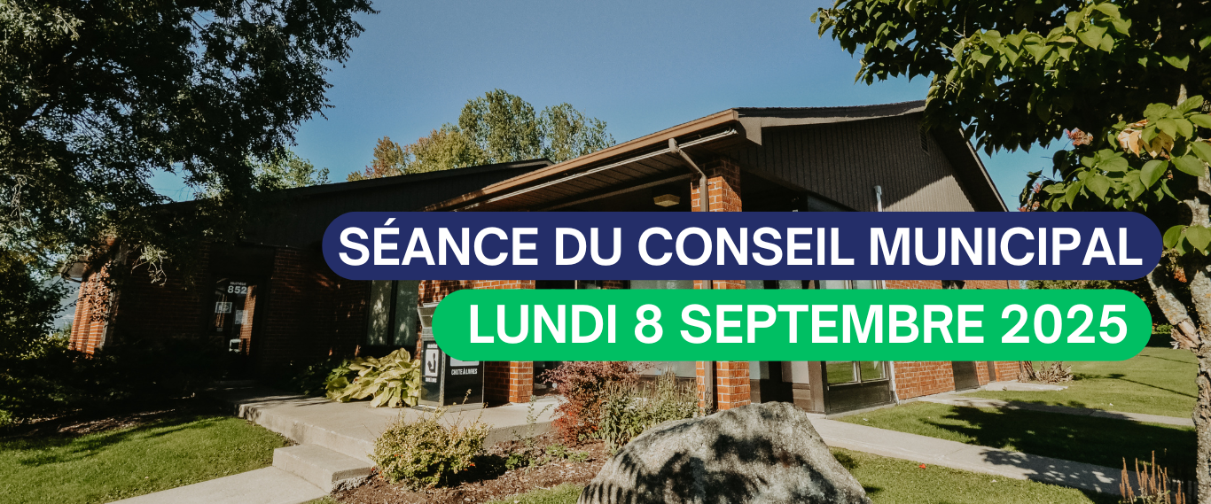 📌SÉANCE DU CONSEIL MUNICIPAL – LUNDI 8 SEPTEMBRE 2025