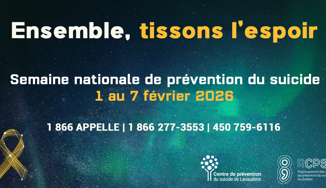 SEMAINE NATIONALE DE LA PRÉVENTION DU SUICIDE 💙