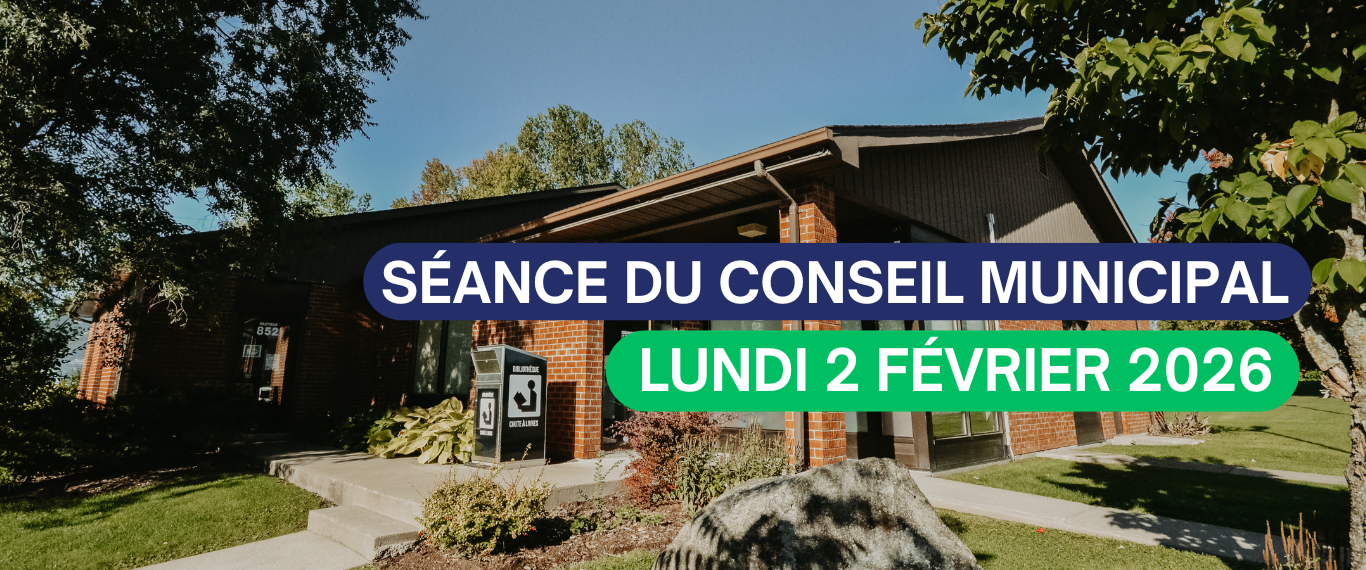 📌SÉANCE DU CONSEIL MUNICIPAL – LUNDI 2 FÉVRIER 2026